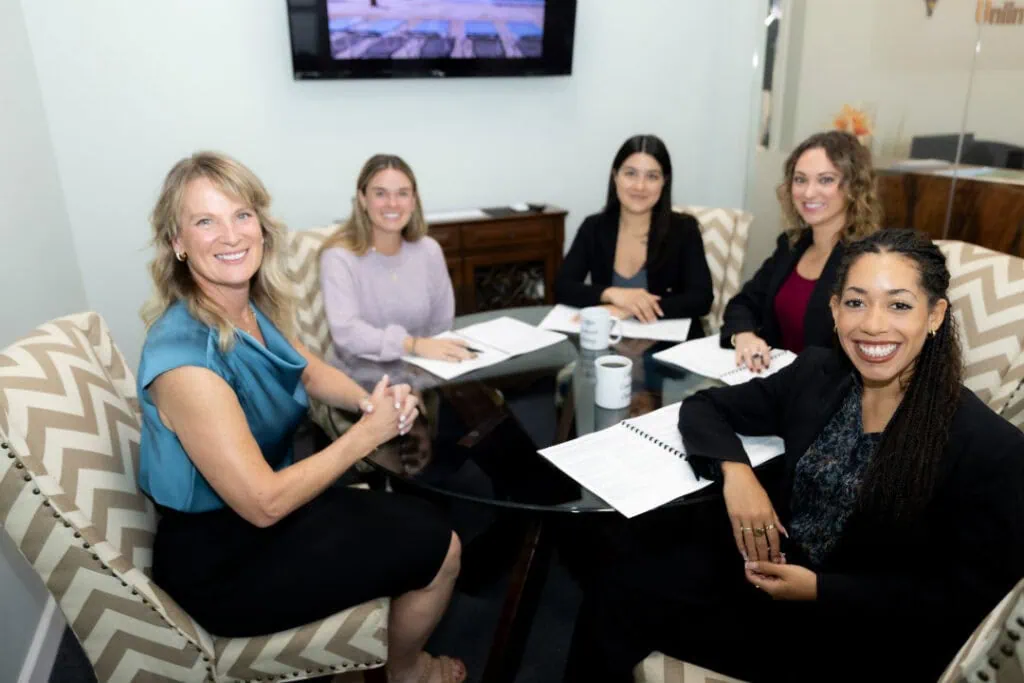 Sara and students enjoying the real estate success academy class.